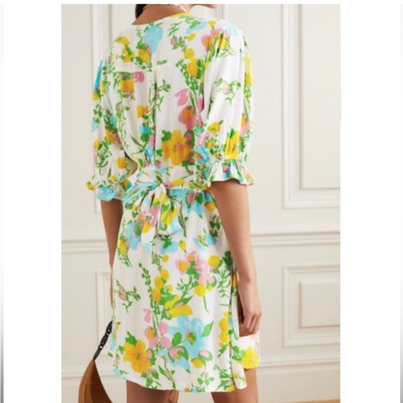 Faithful the Brand Caliente Mini Dress In Ilona Floral Print - Picture 2 of 10